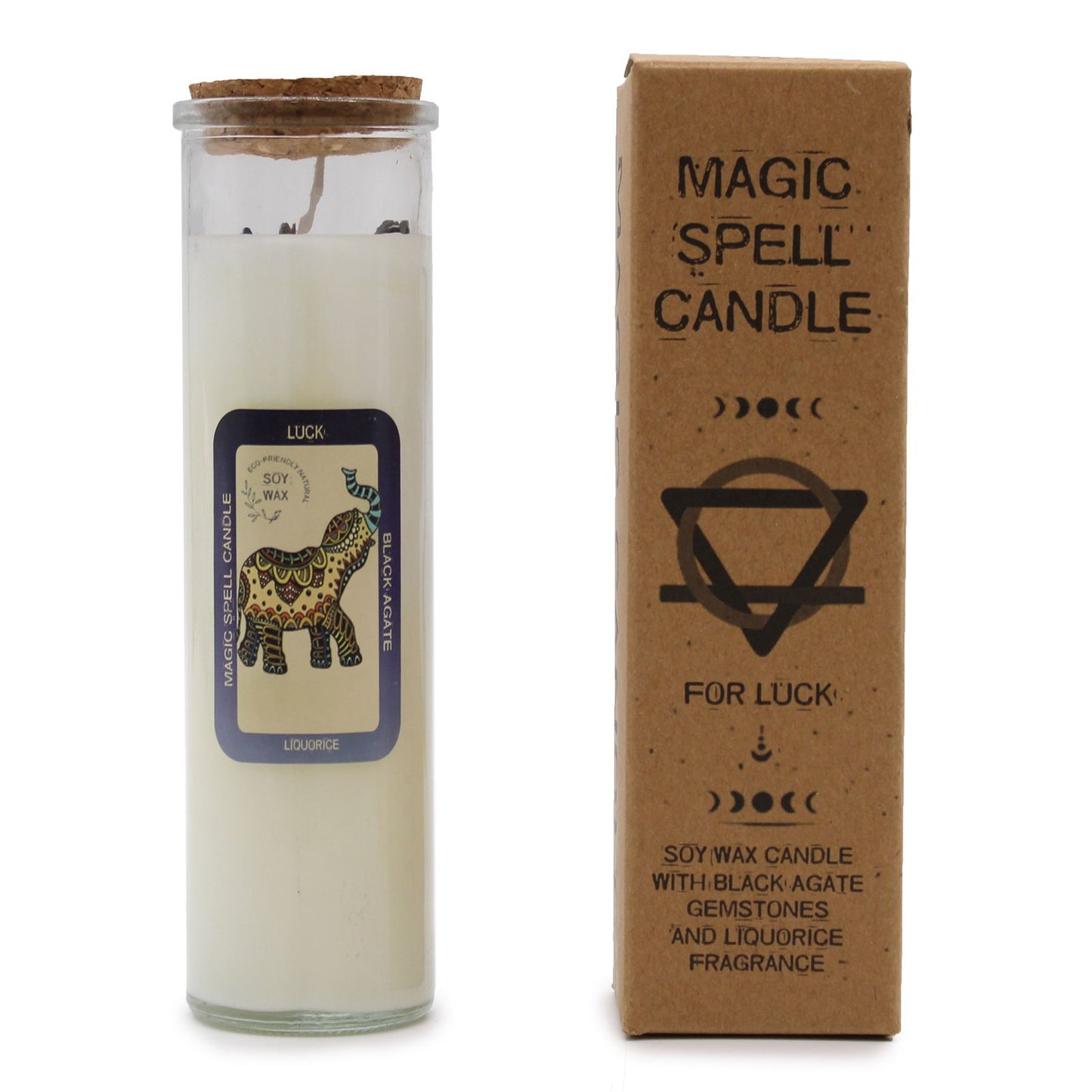 Magic Spell Candle – "Luck" Zauberkerze für Glück und positive Energie