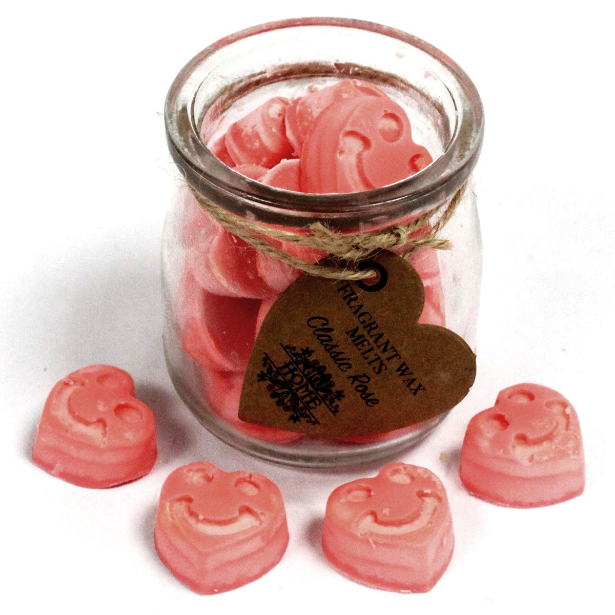 Soja Duftwachs Melts im Glas - Classic Rose