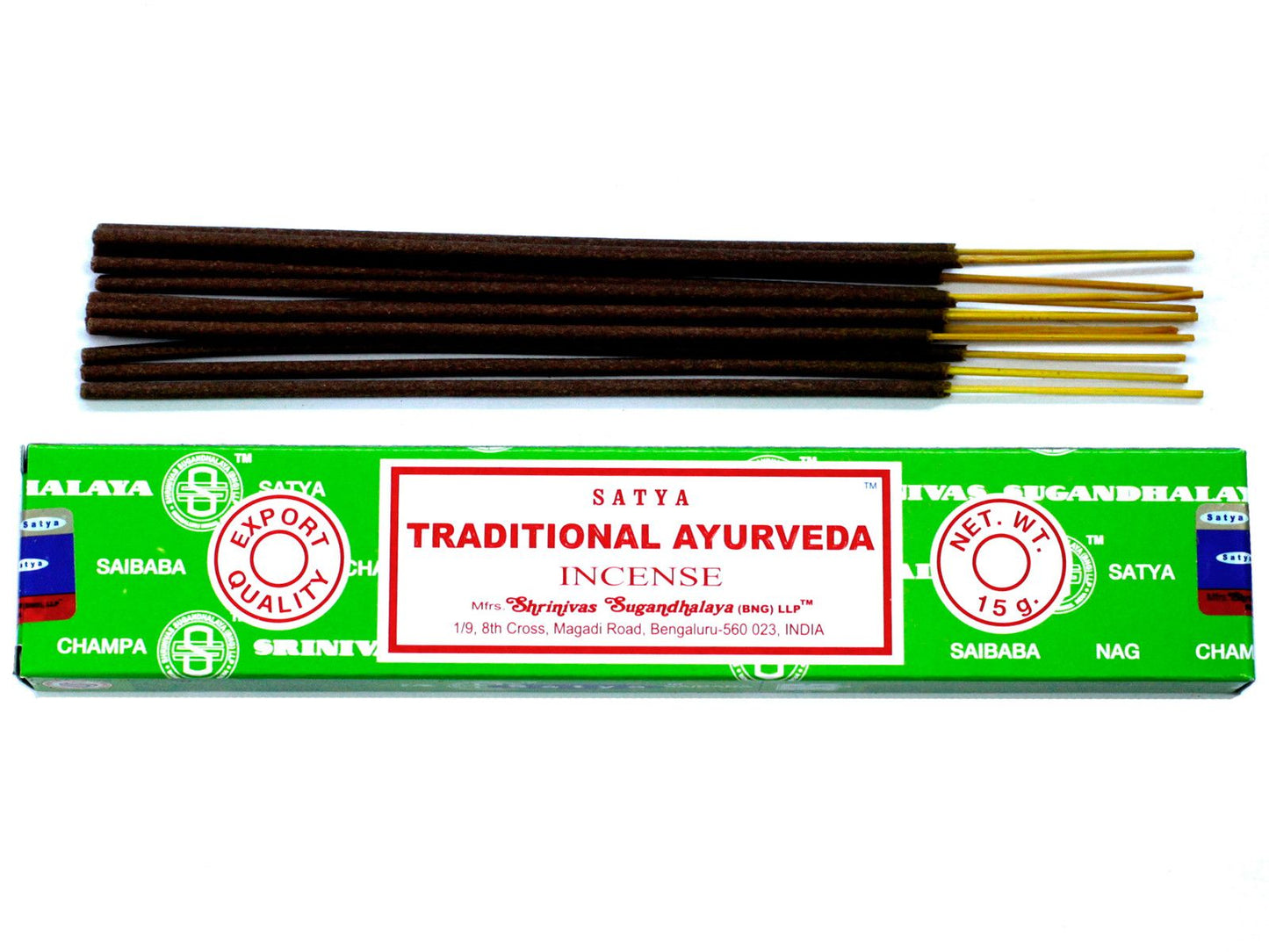 Satya Räucherstäbchen 15g – Beruhigender Duft für Meditation und Entspannung