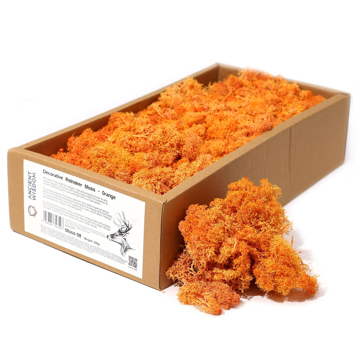Islandmoos 500g Box – Orange
