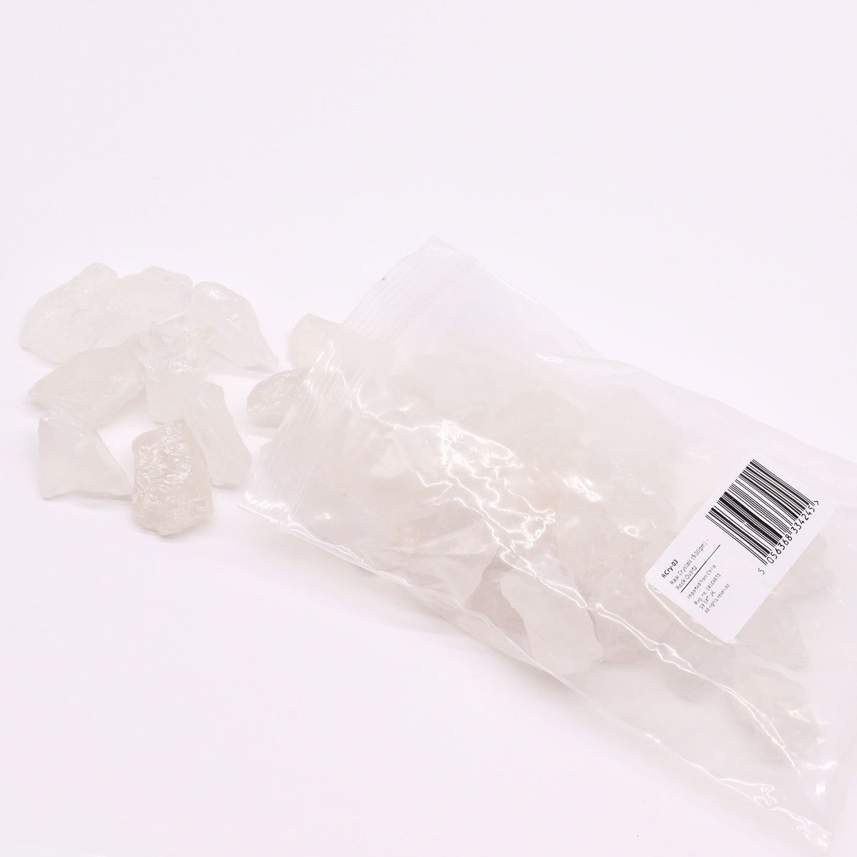 Rohedelsteine - Bergquarz, 500g (lose)