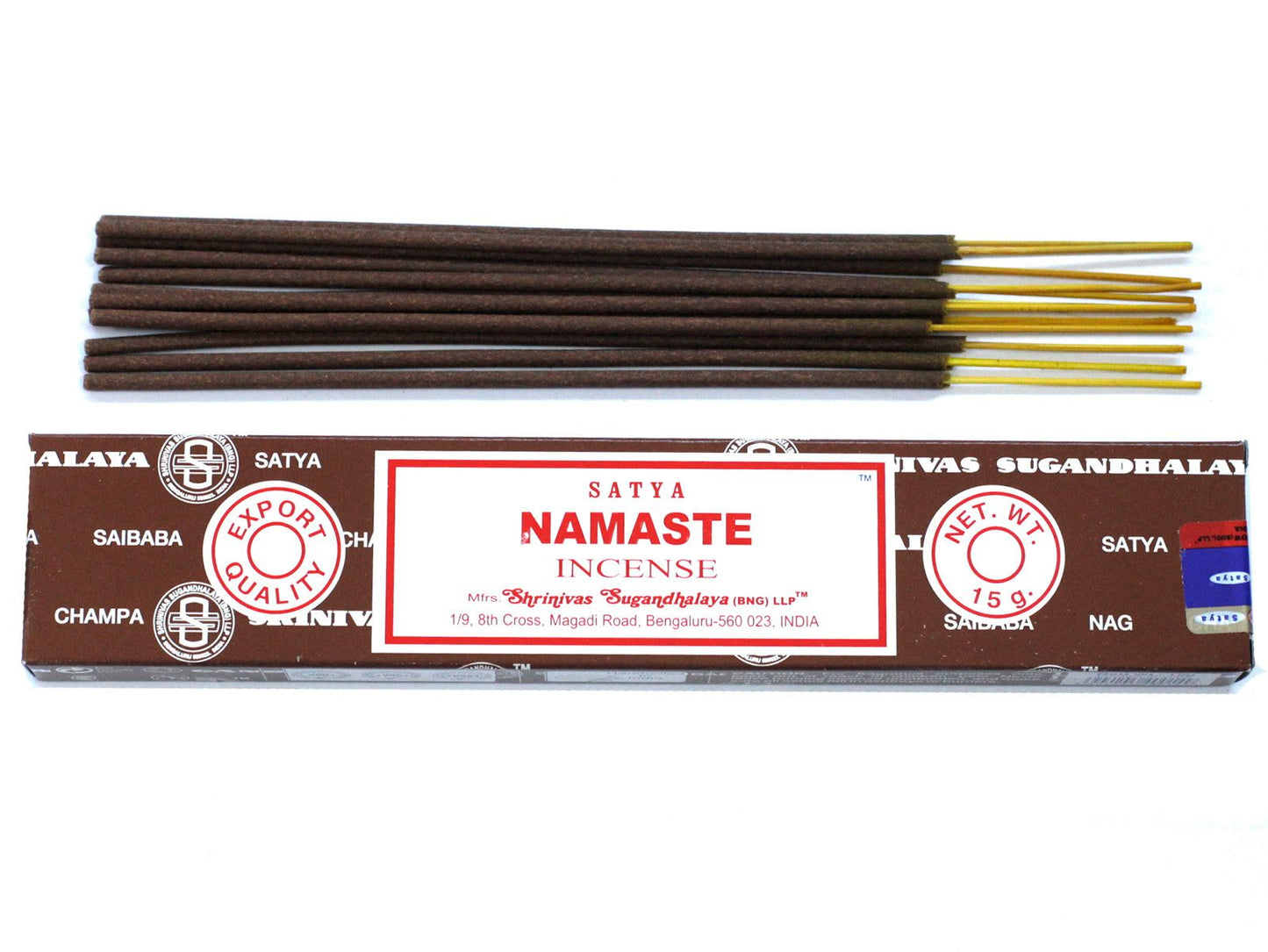 Satya Räucherstäbchen Namaste – beruhigender Duft für Meditation und Entspannung