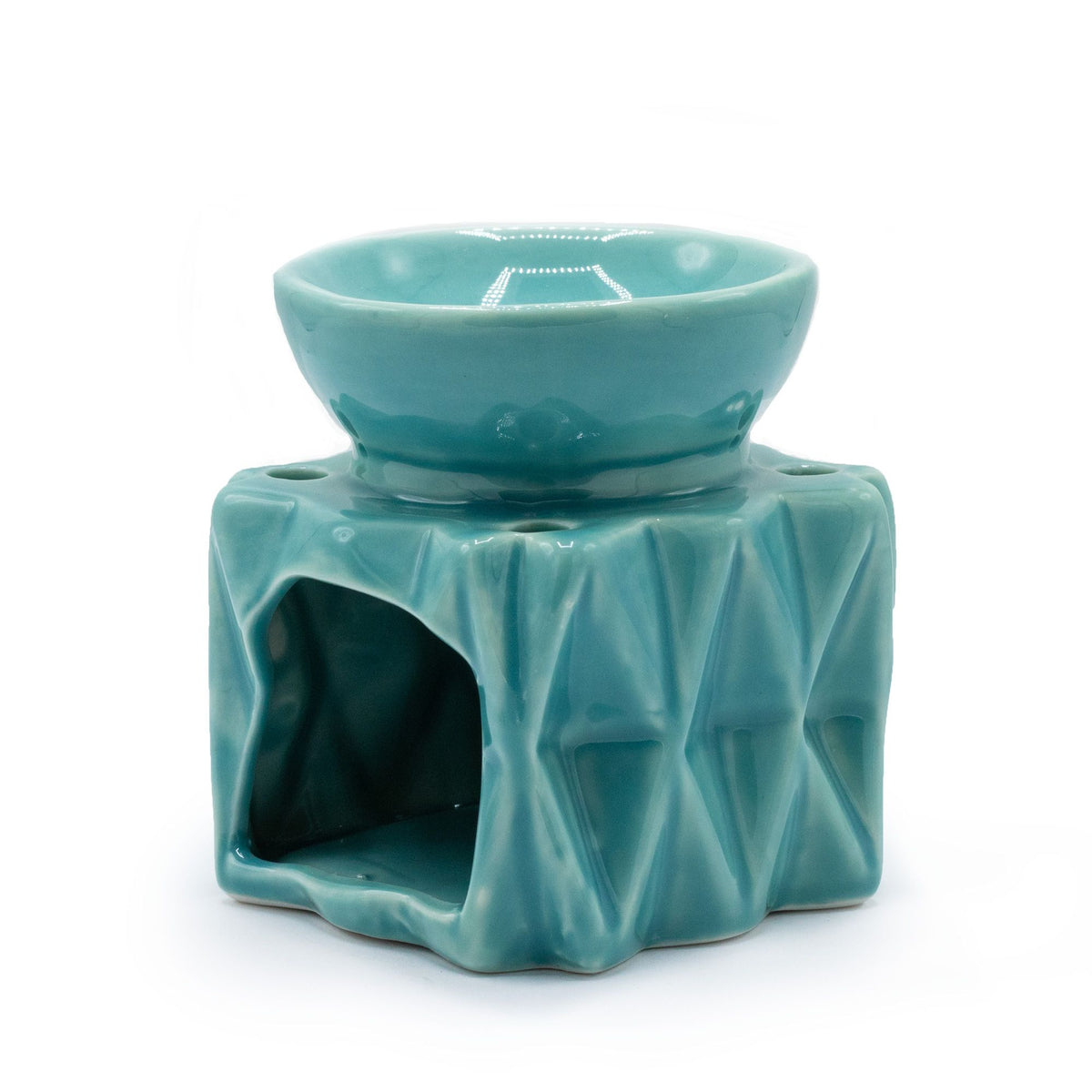 Duftlampe Keramik Geometric