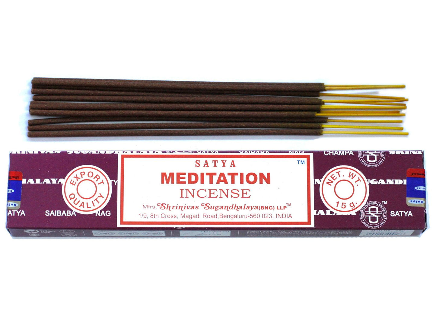 Satya Räucherstäbchen für Meditation und Entspannung