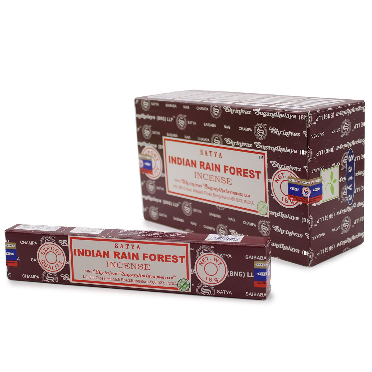 Satya Räucherstäbchen 15g – Rain Forest