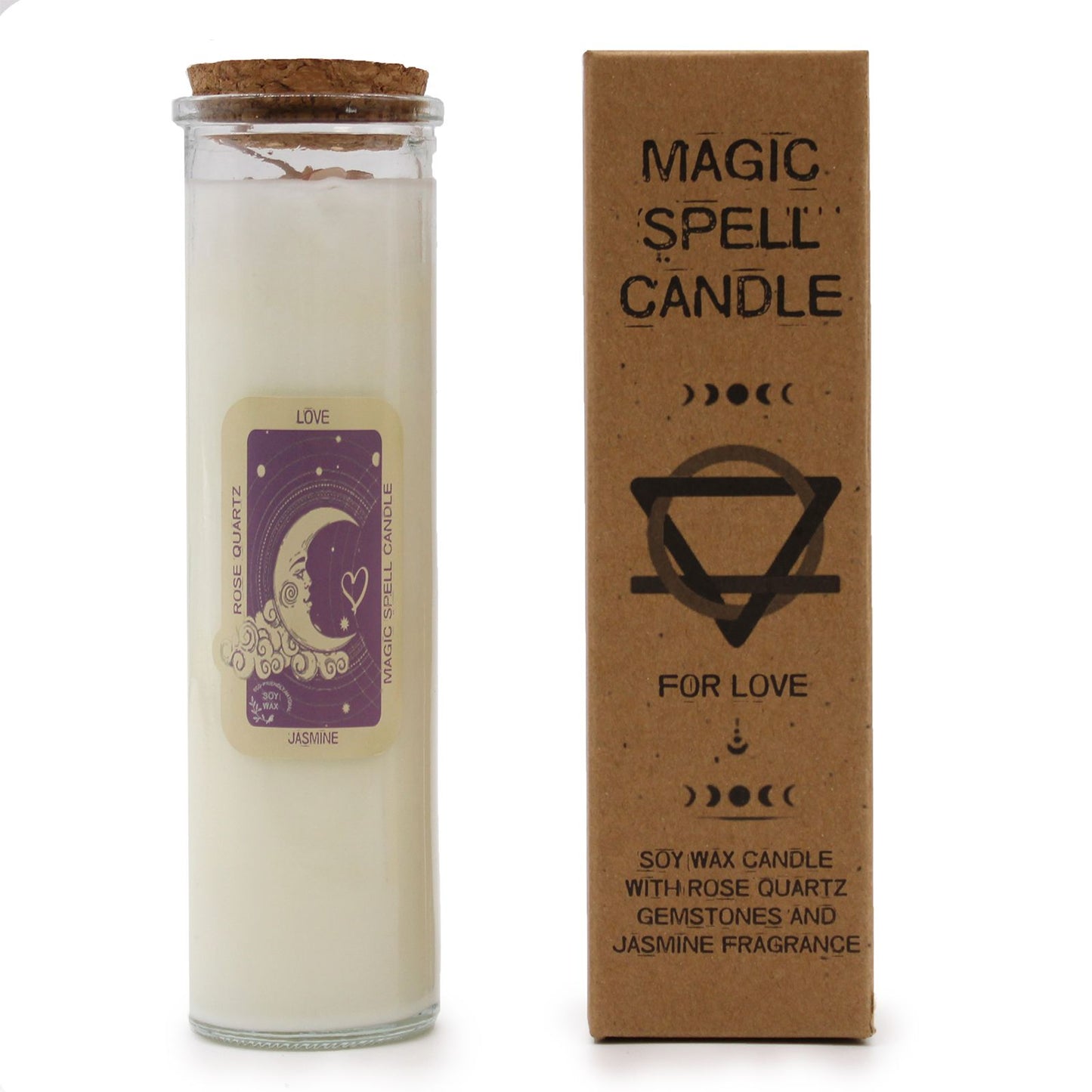 Magic Spell Candle – "Love" Kerze für spirituelle Rituale und Liebesenergie