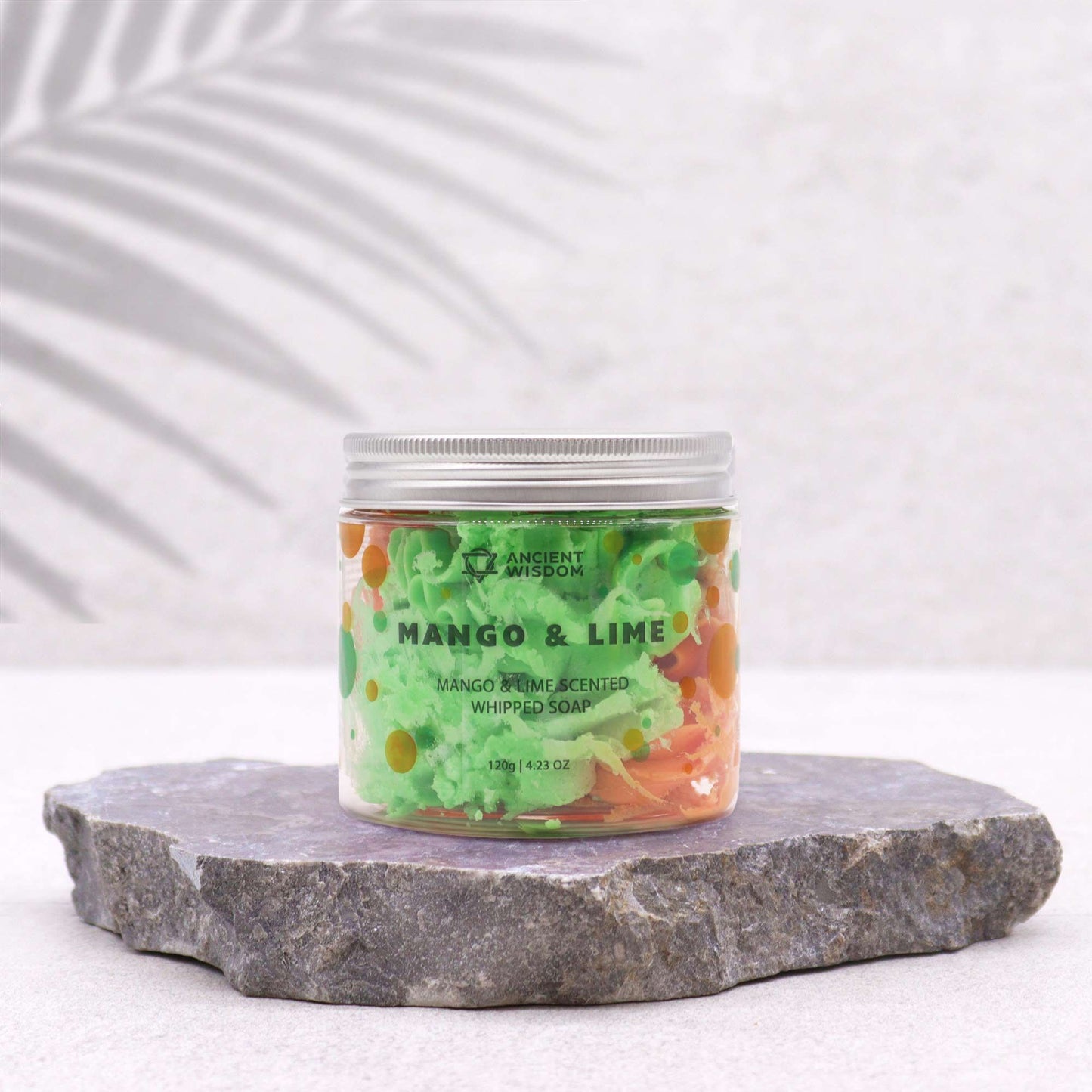 Mango & Limette Gesichts- und Körperseife mit cremigem Schaum 120g