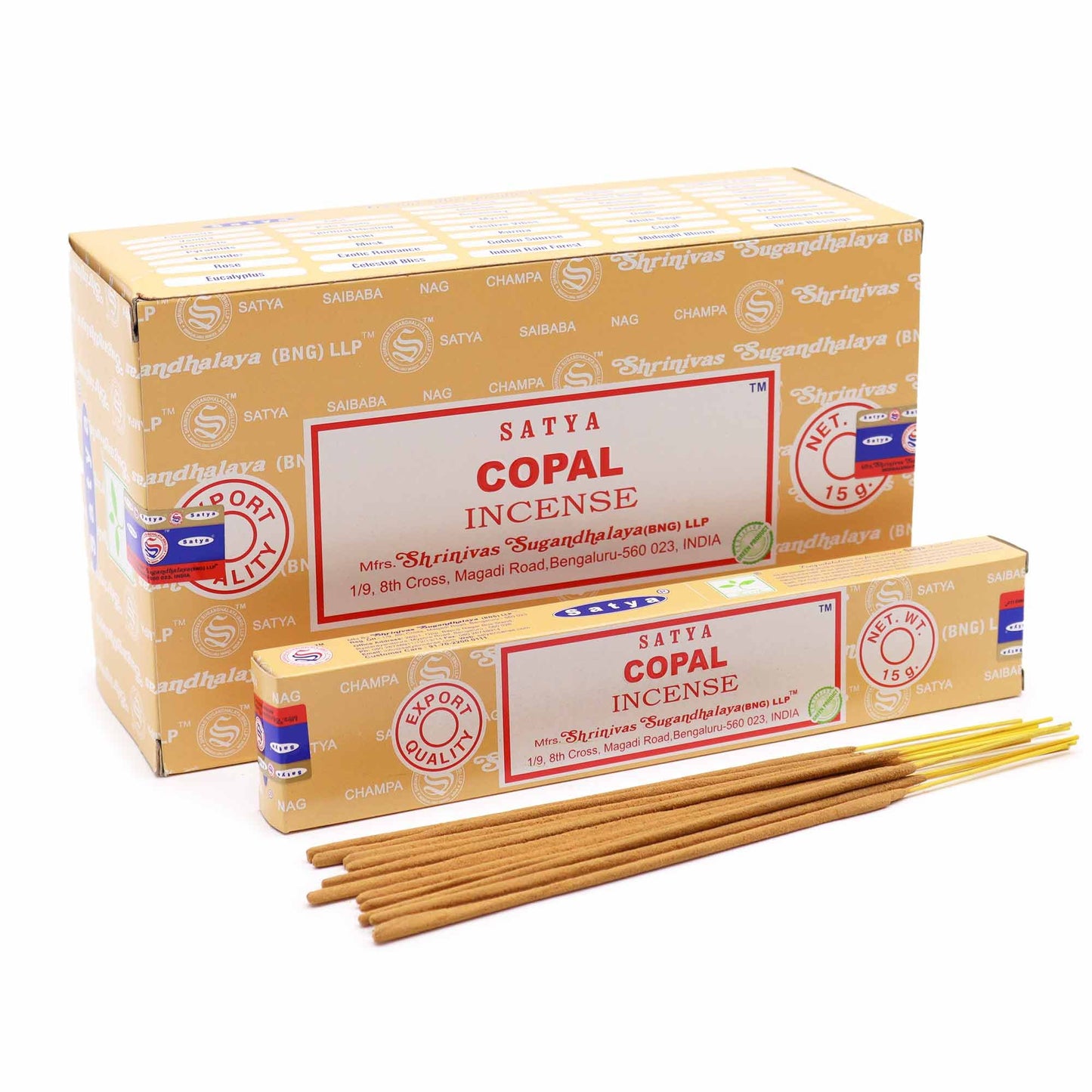 Satya Räucherstäbchen Copal 15g – beruhigender Duft für Entspannung