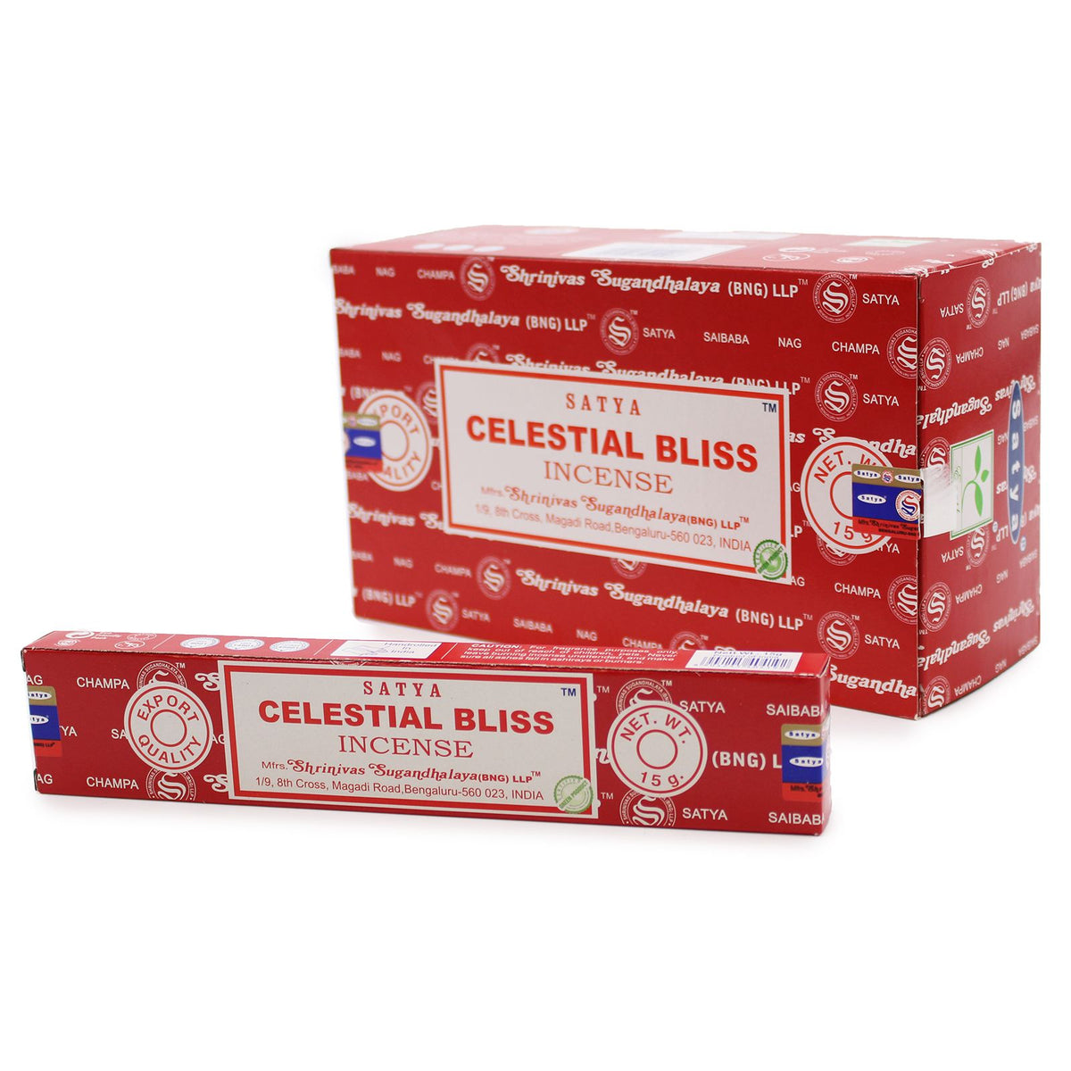 Satya Räucherstäbchen 15g – Celestial Bliss