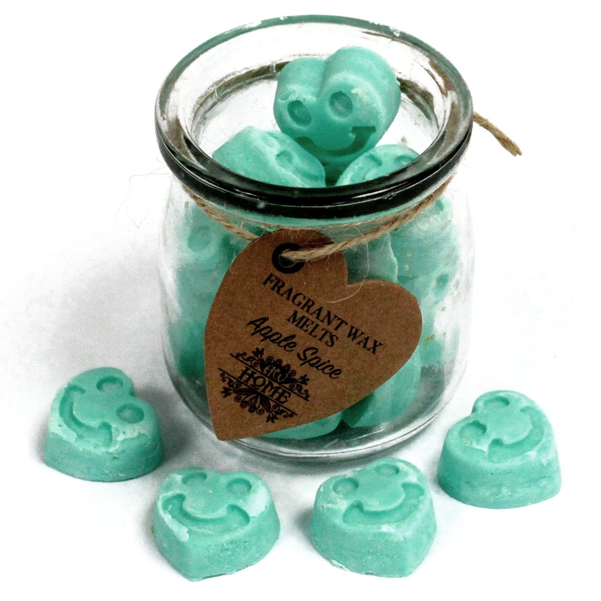 Soja Duftwachs Melts im Glas - Apple Spice