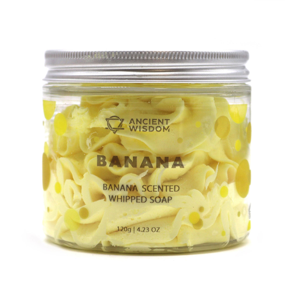 Banana Whipped Cremeseife 120g, Schlagseife