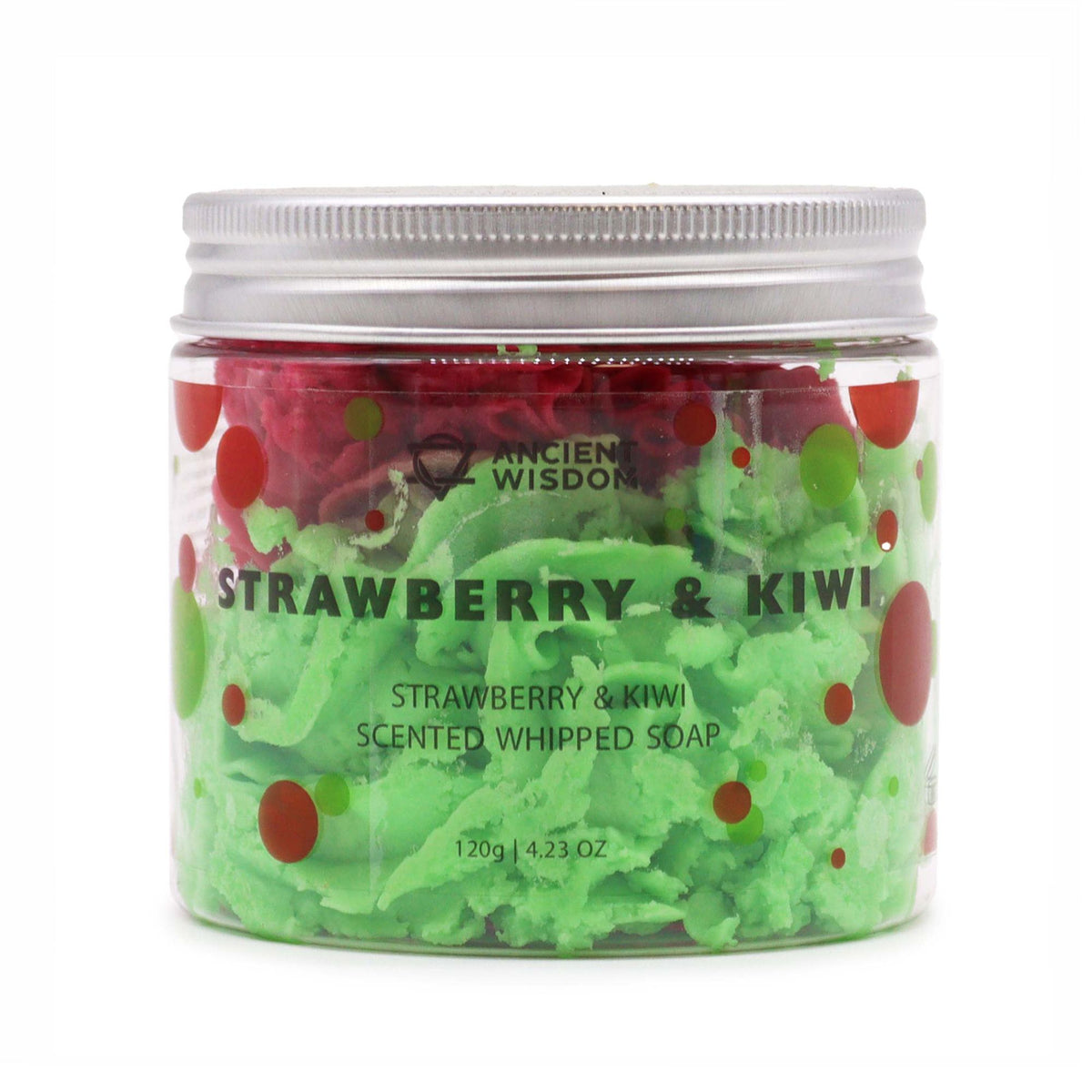 Cremige Seife mit Erdbeer-Kiwi-Duft - 120g