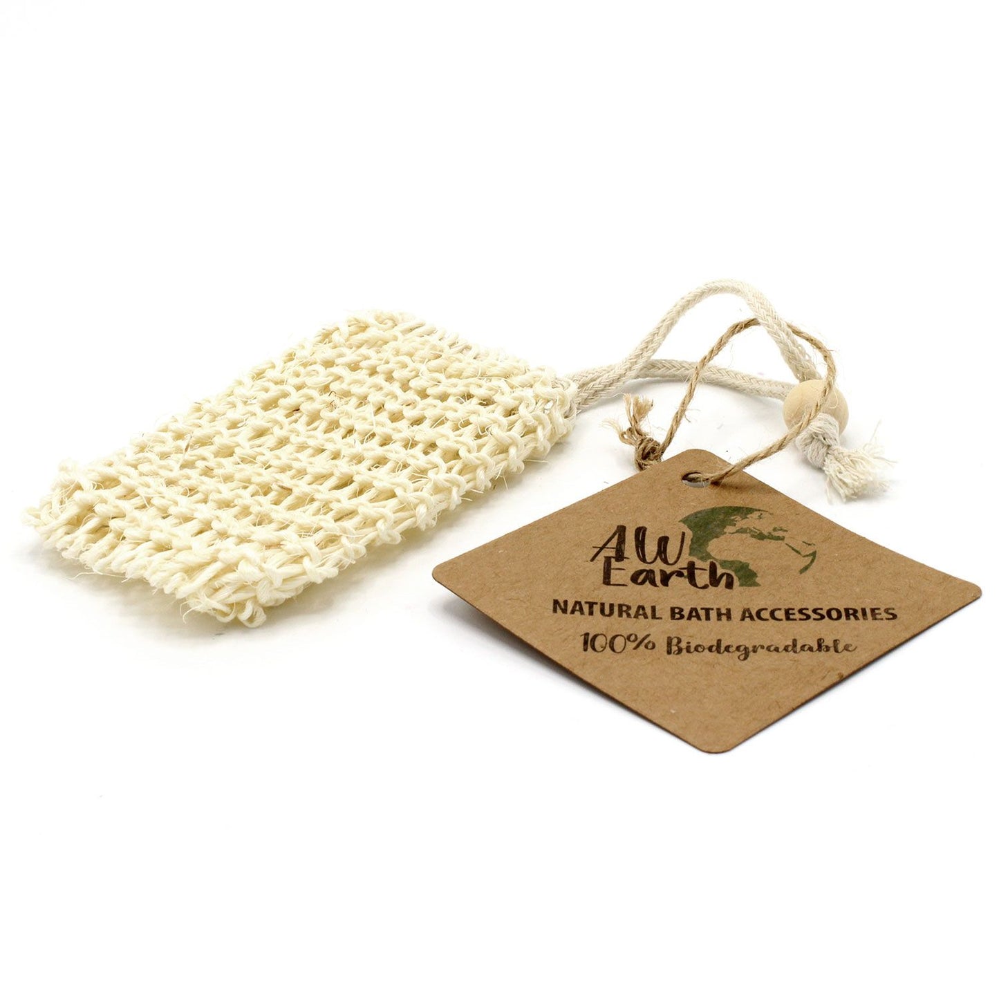 Sisal Seifensäckchen für sanftes Peeling und Reinigung