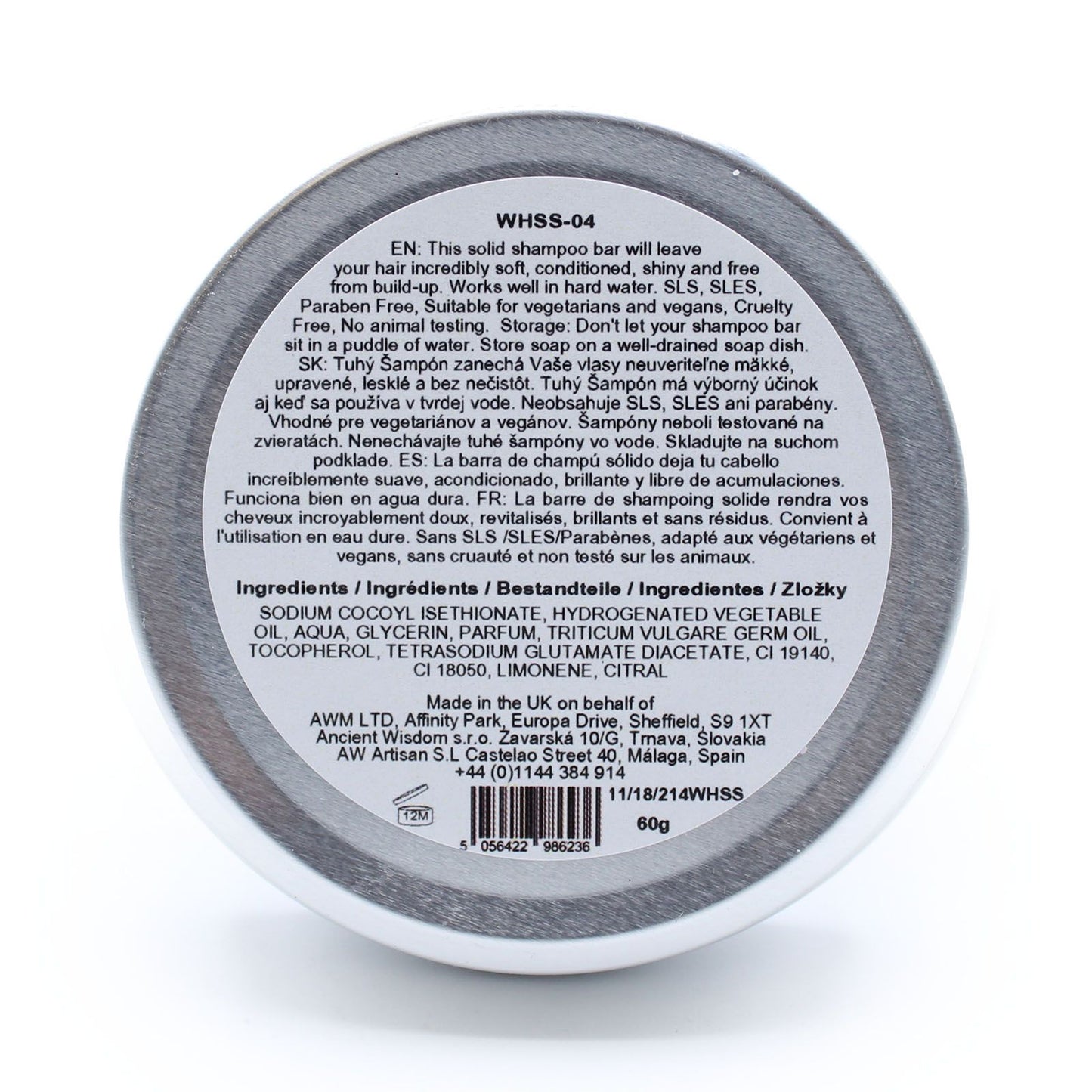 Wild Hare Festes Shampoo 60g – Tutti Frutti