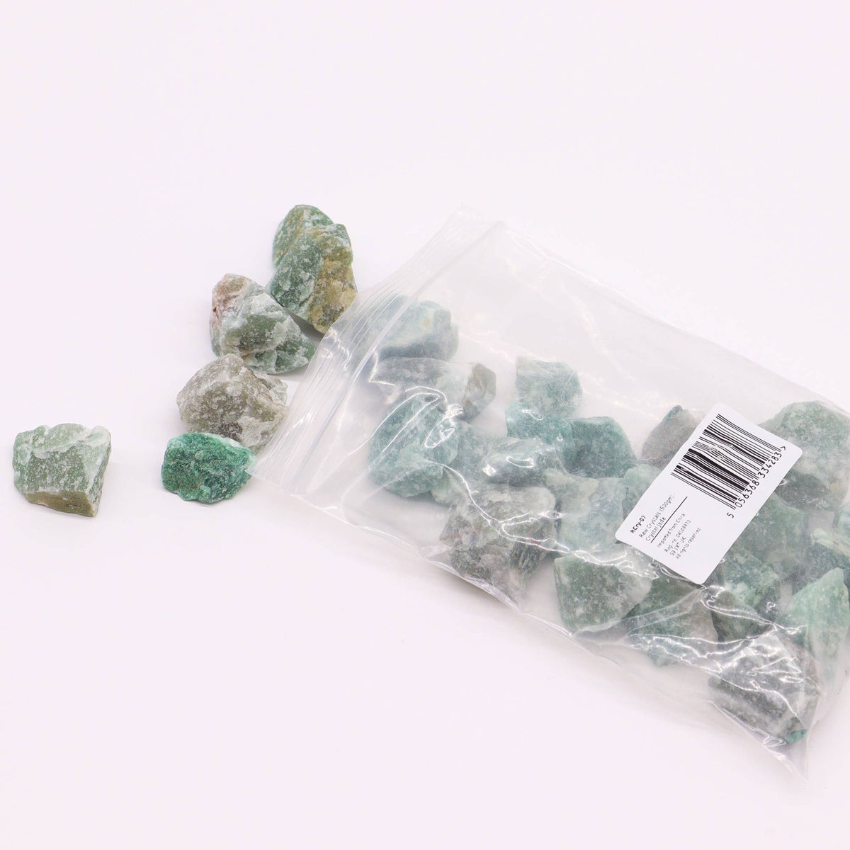 Rohedelsteine - Crystal Jade, 500g (lose)