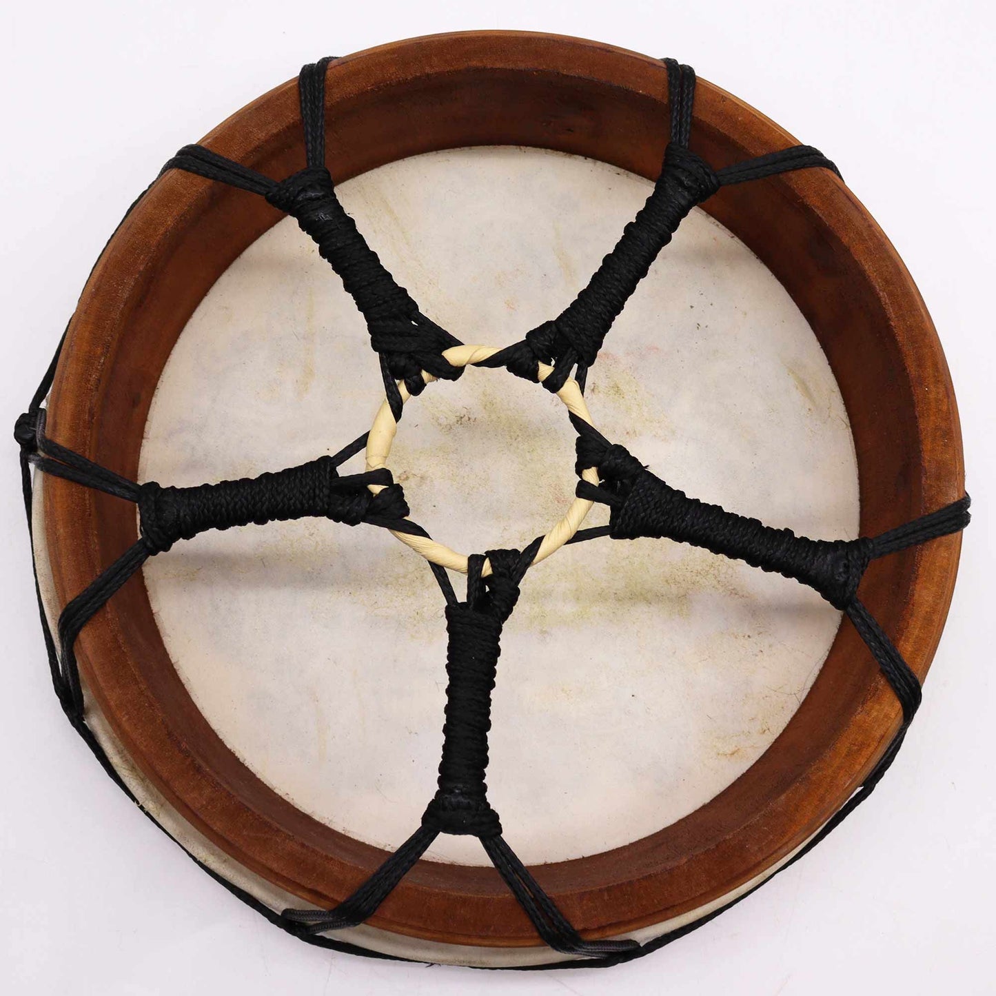 Hamsa Schamanentrommel mit zwei Schlägeln, 30cm Durchmesser