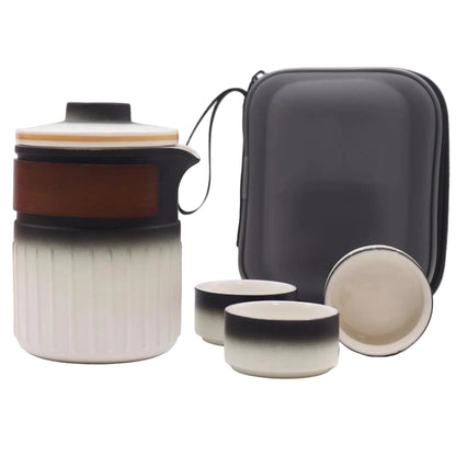 Travel Ceramic Teapot Set – Three Friends Teekanne aus Keramik für unterwegs