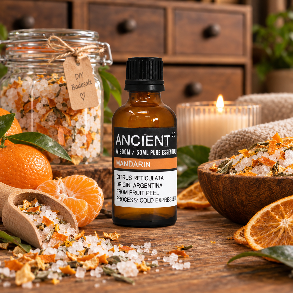 Ätherisches Mandarinenöl, 50 ml - Citrus nobilis