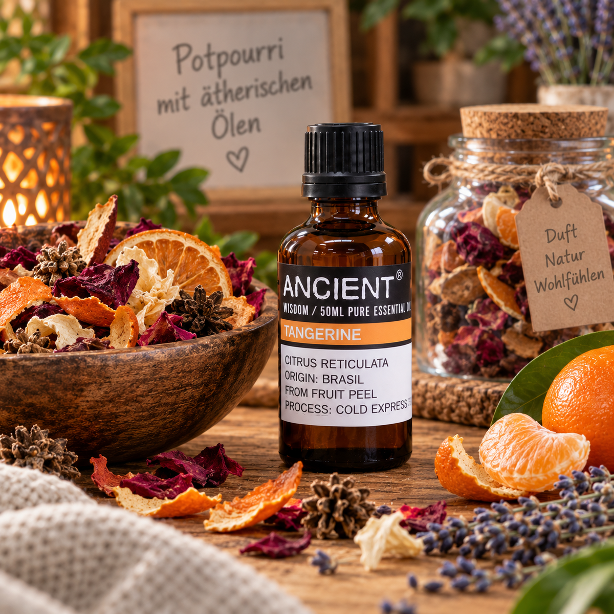 Ätherisches Mandarinenöl, 50 ml - Citrus reticulata