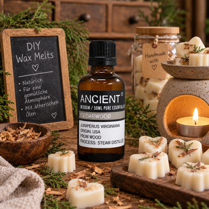 Ätherisches Zedernholzöl aus Virginia, 50 ml - Juniperus virginiana