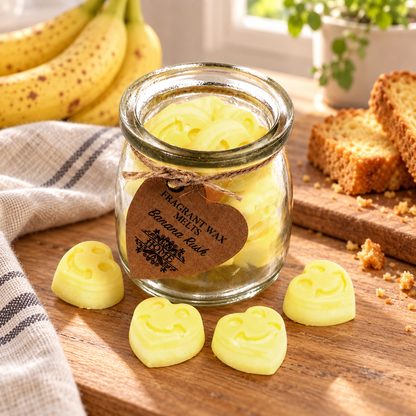 Soja Duftwachs Melts im Glas - Bannana Rush