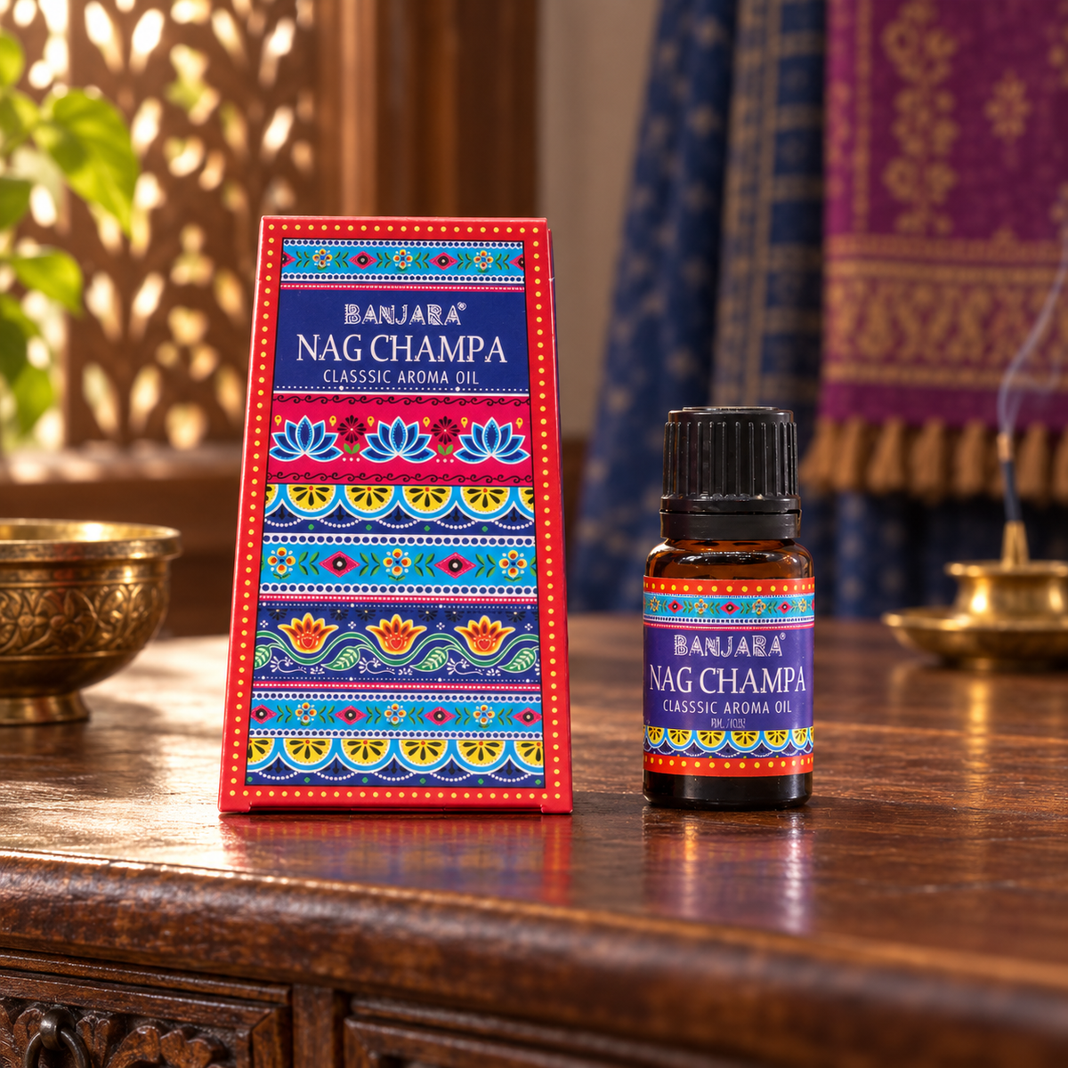 Banjara Indian Duftöl 10ml - Nag Champa