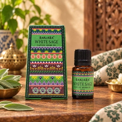 Banjara Indian Duftöl 10ml - White Sage
