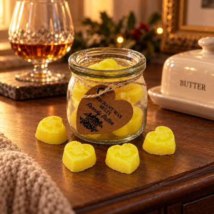 Soja Duftwachs Melts im Glas - Brandy Butter