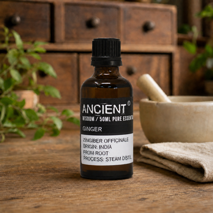 Ginger ätherisches Öl 50 ml – Ingwerwurzel-Öl aus Dampfdestillation