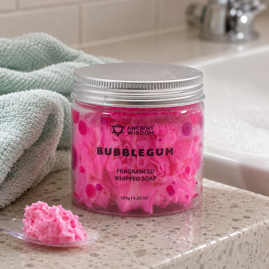 Bubblegum Whipped Soap 120g – Sanfte, luftige Schaumpflege mit süßem Duft