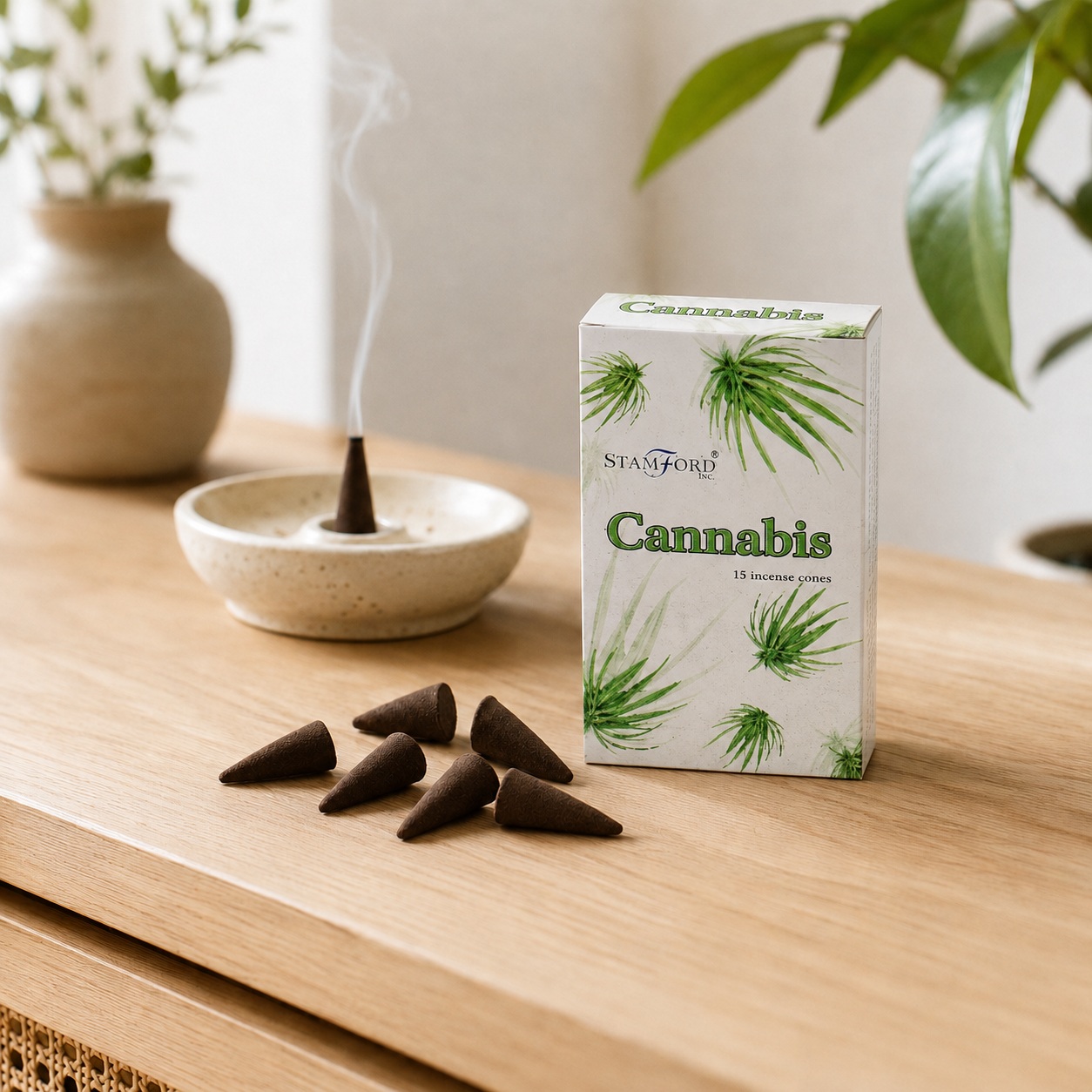 Premium Cannabis Räucherkegel - 15 St.