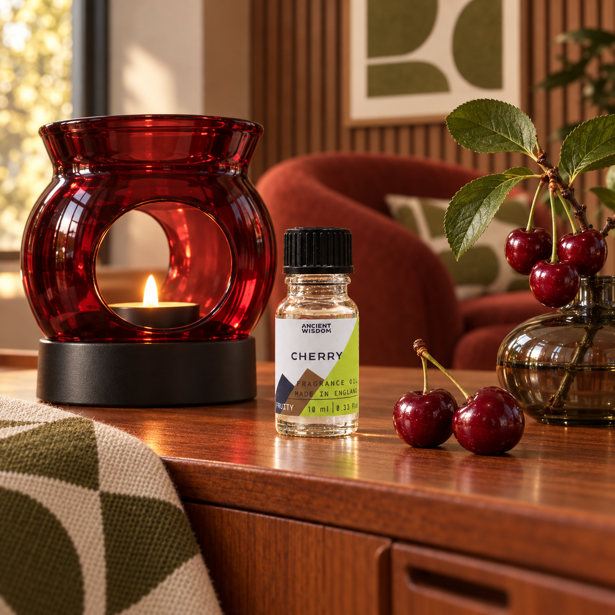 Kirsch Duftöl 10ml - für Diffuser oder DIY-Projekte