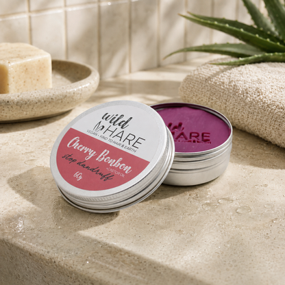 Wild Hare Festes Shampoo 60g – Kirschbonbon
