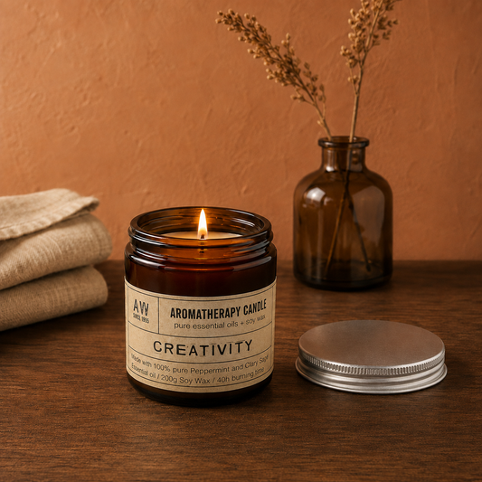 Aromatherapiekerze - Creativity