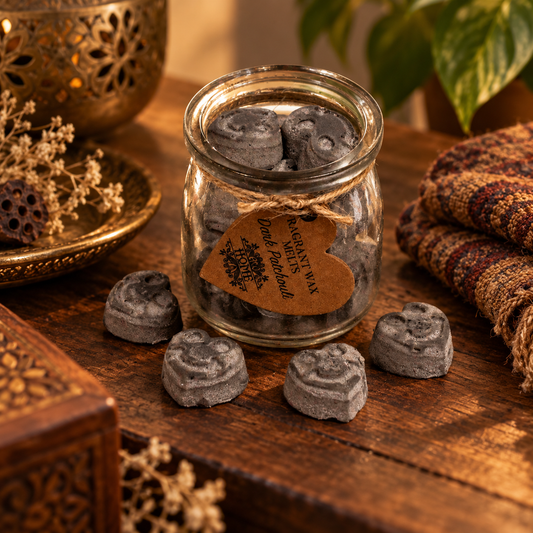 Soja Duftwachs Melts im Glas - Dark Patchouli