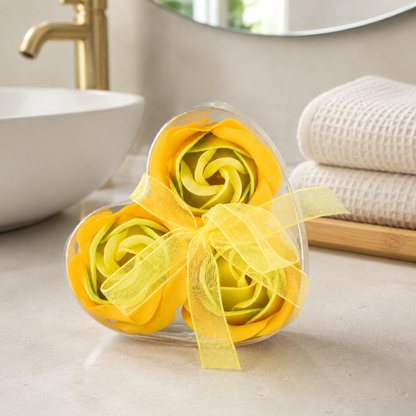 3er-Set Seifenblumen – Frühlingsrosen