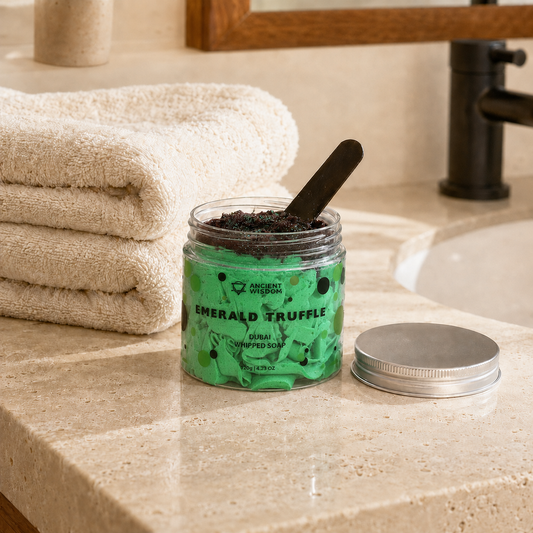 Dubai Whipped Creme-Seife Emerald Truffle, 120 g