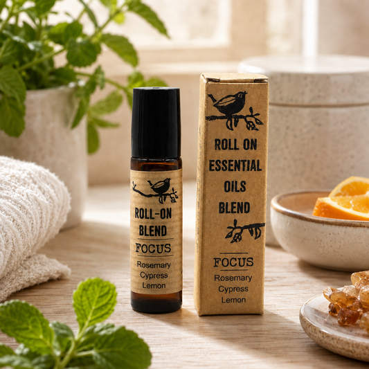 Agnes + Cat Roll-On-Mischung aus ätherischen Ölen – FOCUS