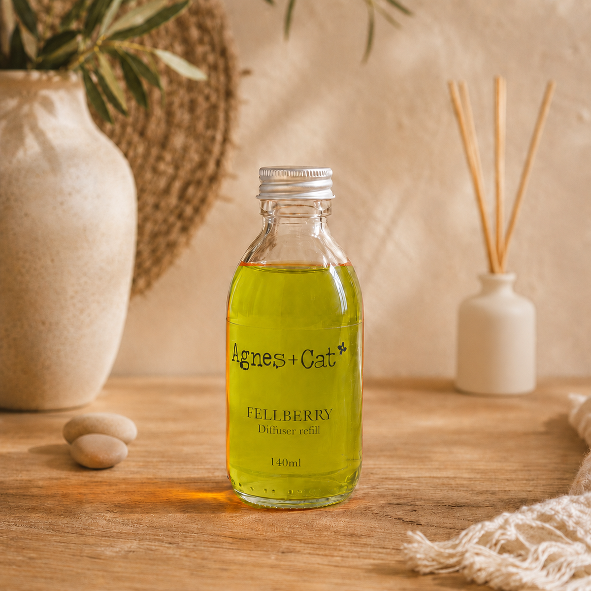 Agnes + Cat Raumduft-Nachfüllpackung – Fell Berry 140 ml
