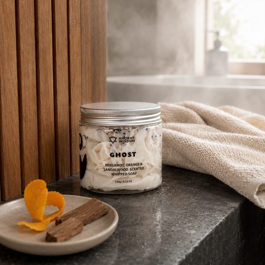 Ghost Whipped Soap 120g – leichte, cremige Seife mit feinem Duft