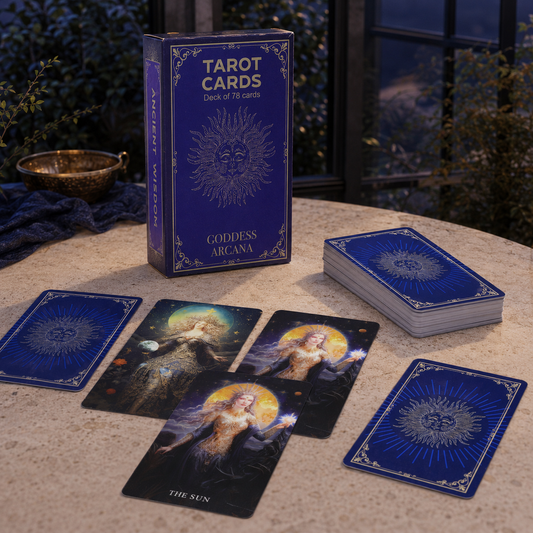 Tarotkarten mit Begleitbuch – Göttinnen-Arcana