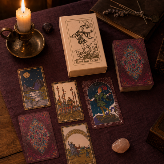 Tarotkarten in Pink Box – inklusive Booklet