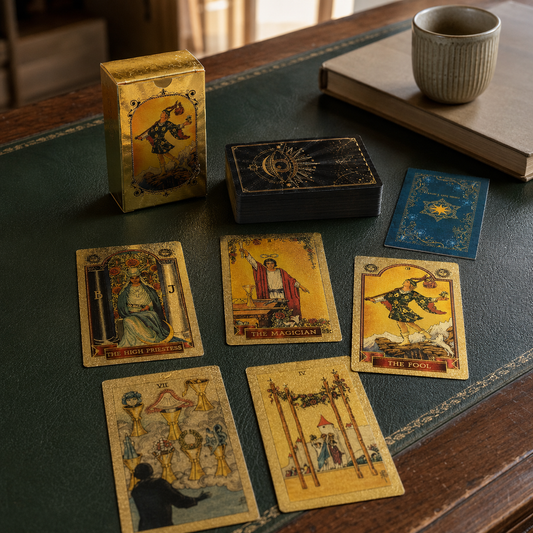 Tarotkartenset "Allsehenden Auge" inkl. Begleitheft