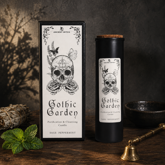 Antike Hexenritualkerzen – Gothic Garden