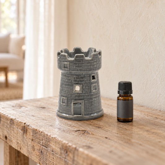 Duftlampe Keramik Castle