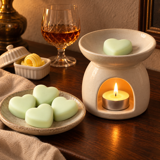 Duftwachs-Pralinen  - Brandy Butter (6 Stück)