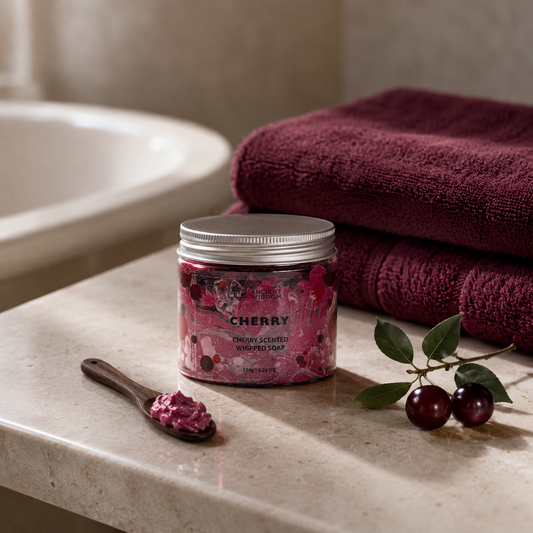 Kirsch-Whipped Soap – Sanfte Reinigung mit Kirschduft