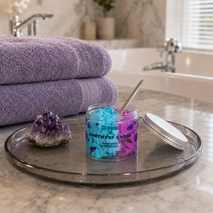 Amethyst Creed Whipped Cream Soap 120g – Sanfte Reinigung mit maskulinem Duft