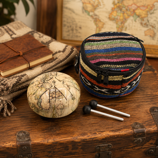 Small Hapi Drum Atlas- 13x9cm