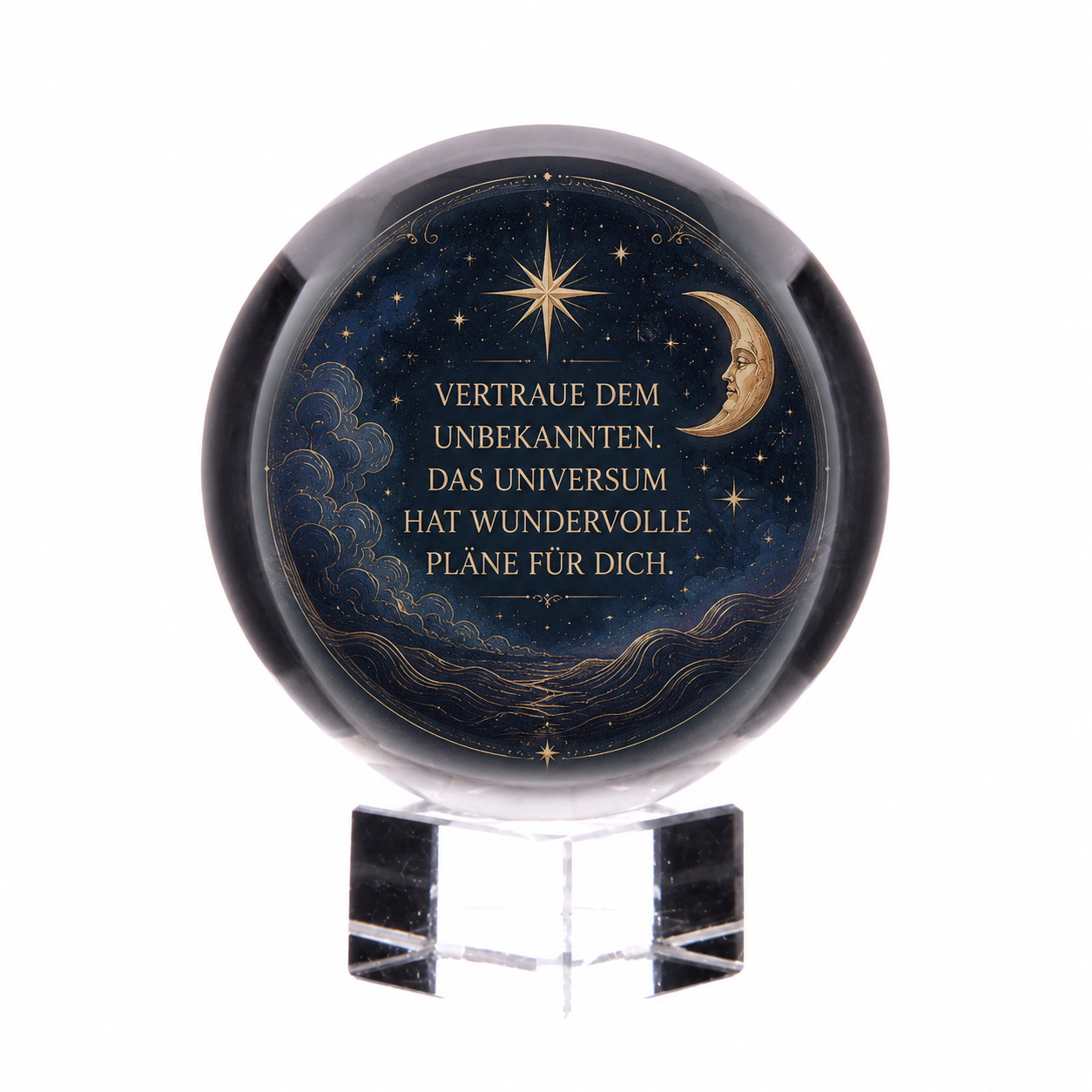 Kristallkugel 11 cm – spirituelles Accessoire